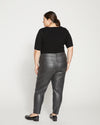 Shimmer Seine High Rise Skinny Jeans 27 Inch - Black thumbnail 2