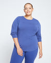 Mia Long Sleeve Movement Tee - Rich Cobalt thumbnail 0