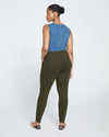 Minimalist Moro Pocket Signature Ponte Pants - Evening Forest thumbnail 4