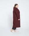 Jackson Tailored Coat - Black Cherry thumbnail 2