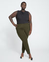 Moro Pocket Signature Ponte Pants - Evening Forest thumbnail 1