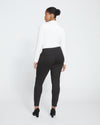 Moro Pocket Signature Ponte Pants - Slate Pinstripe thumbnail 4