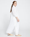 Nailah Button Down Tunic - White thumbnail 2