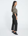 Cigarette Ponte Pants - Black thumbnail 2