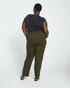 Long Cigarette Ponte Pants - Evening Forest thumbnail 3