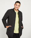 Hudson Quilted Coat - Black thumbnail 0