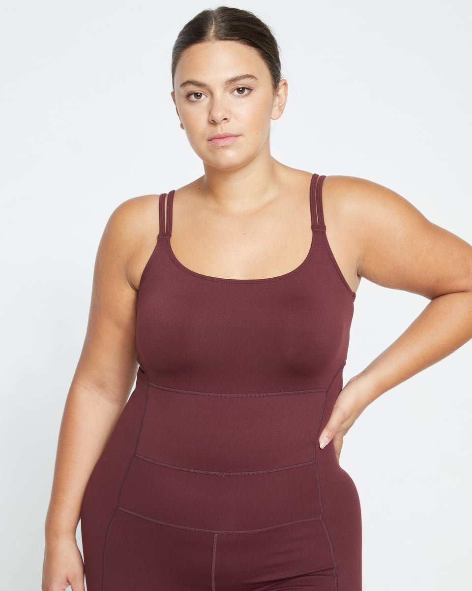 Next-to-Naked Bodysuit - Black Cherry Zoom image 1