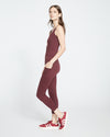 Next-to-Naked Cropped Pocket Legging - Black Cherry thumbnail 2