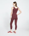 Next-to-Naked Cropped Pocket Legging - Black Cherry thumbnail 3