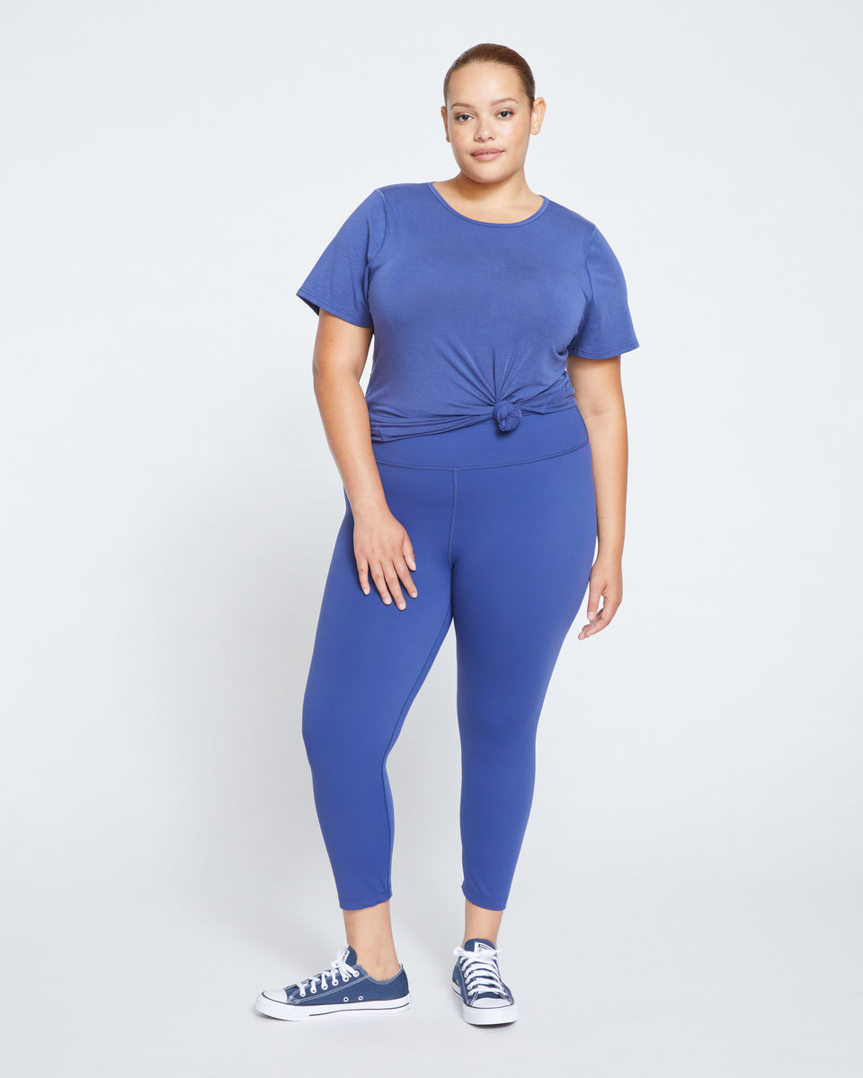 Next-to-Naked Cropped Legging - Rich Cobalt Zoom image 0
