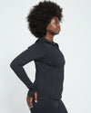 Next-to-Naked Hooded Zip Jacket - Black thumbnail 2