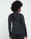 Next-to-Naked Hooded Zip Jacket - Black thumbnail 3