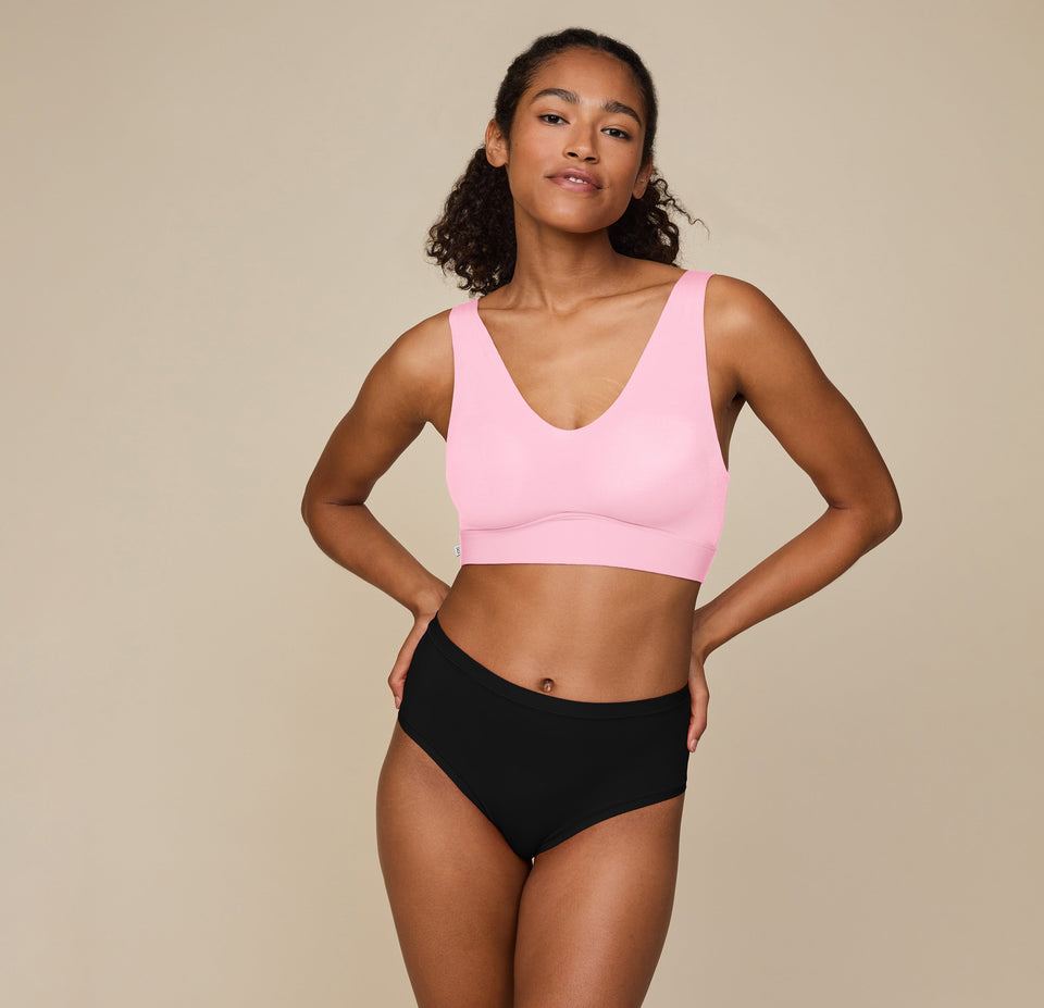 Bliss Bralette - Pink Zoom image 1