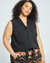 Brava Cupro Blouse - Black thumbnail 0