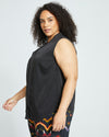 Brava Cupro Blouse - Black thumbnail 2