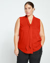 Brava Cupro Blouse - Lipstick thumbnail 2