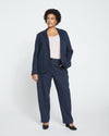 Beas Ponte Blazer - Navy thumbnail 1