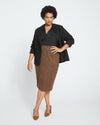 Danube Ponte Skirt - Autumn Houndstooth Jacquard thumbnail 0