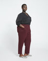 Etta Straight Ponte Jeans - Black Cherry thumbnail 2