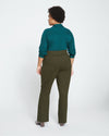 Pull On Bootcut Ponte Pants - Evening Forest thumbnail 3