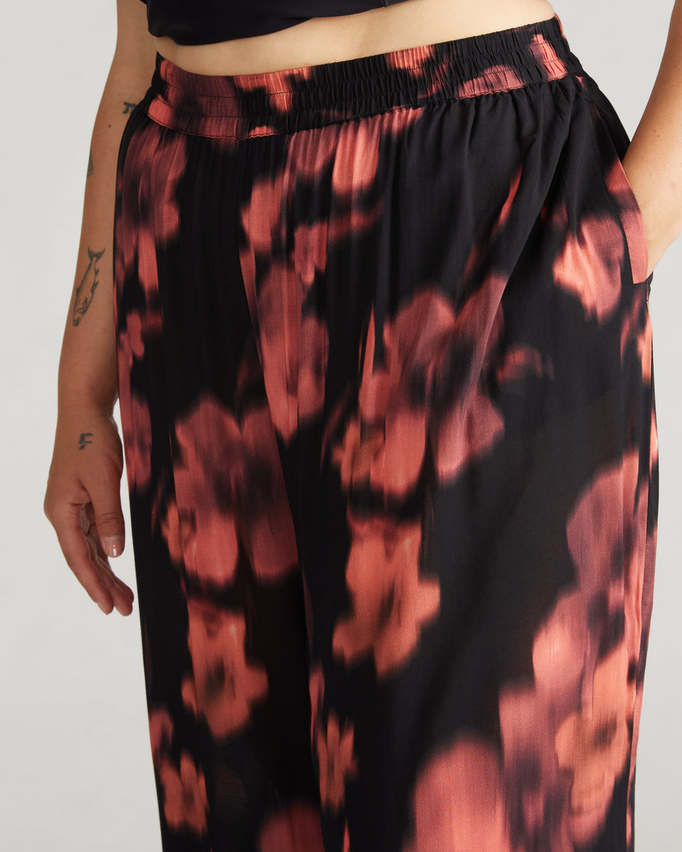 Verbena Voile Pants - Nightbloom Print Zoom image 1