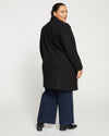 Harlow Classic Wool Coat - Black thumbnail 3