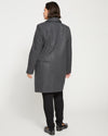 Harlow Classic Wool Coat - Heather Charcoal thumbnail 3