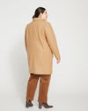 Harlow Classic Wool Coat - Light Bark thumbnail 4