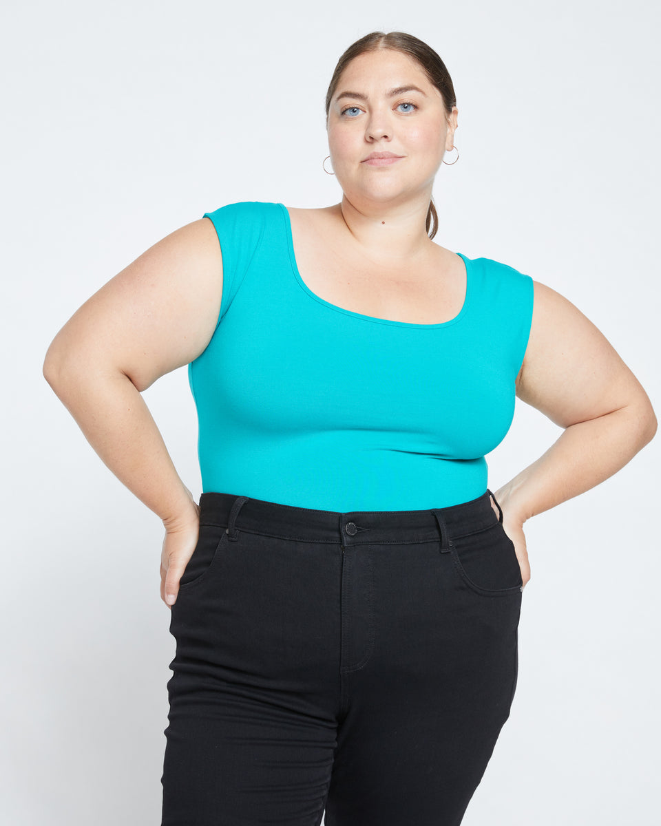 Roya Bodysuit - Turquoise Zoom image 0