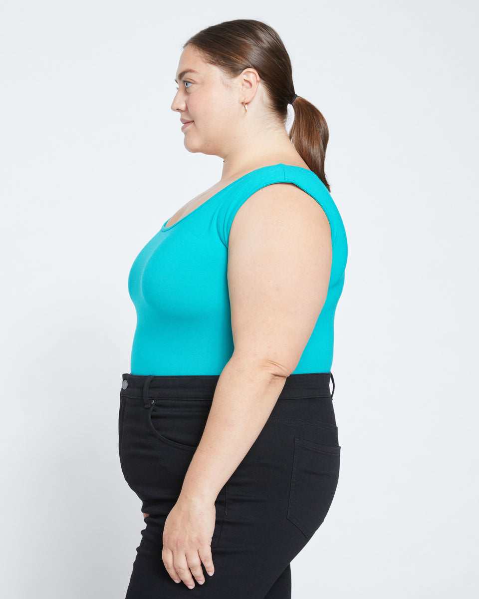 Roya Bodysuit - Turquoise Zoom image 2