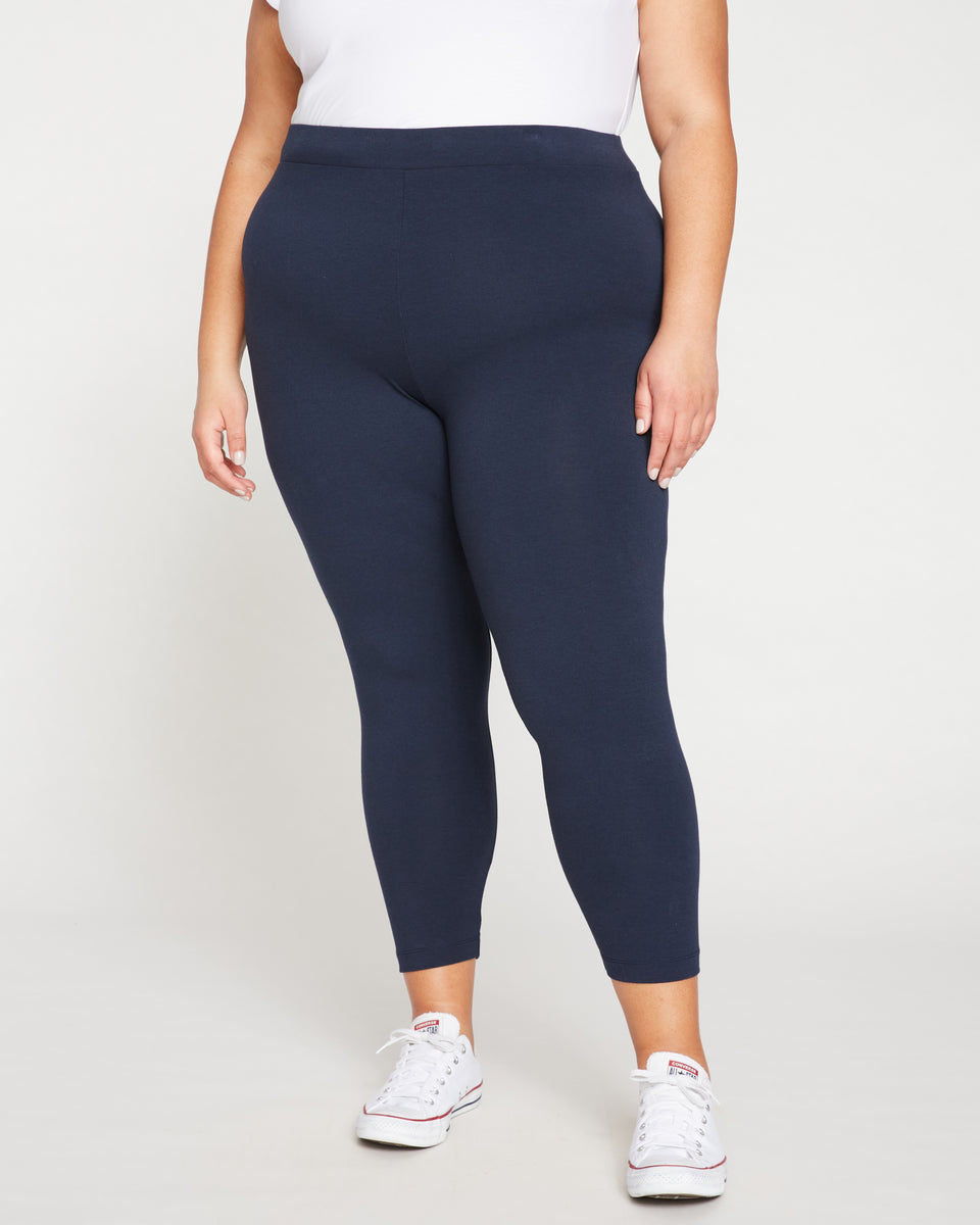 Roya Cropped Leggings 23 Inch - Midnight Zoom image 1