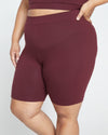 Roya Bike Shorts - Black Cherry thumbnail 1