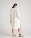 Seaside Linen Shirtdress - White thumbnail 1