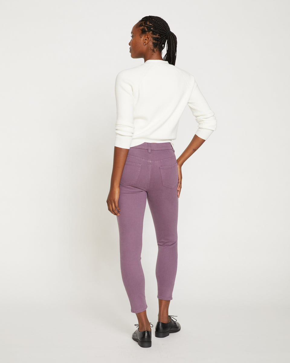 Seine High Rise Skinny Jeans 27 Inch - Dried Violet Zoom image 3