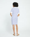 Belle Breton-Stripe Compact Jersey Dress - White/Navy Stripe thumbnail 3