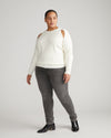 Better-Than-Wool Keyhole Sweater - Tusk thumbnail 1