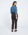 Smart Signature Ponte Pants - Slate Pinstripe thumbnail 3