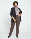 Smart Signature Ponte Pants Long - Earth thumbnail 0