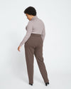 Smart Signature Ponte Pants Long - Earth thumbnail 3