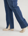 Mimi High Rise Split Hem Jeans 33 Inch - Midnight River thumbnail 0