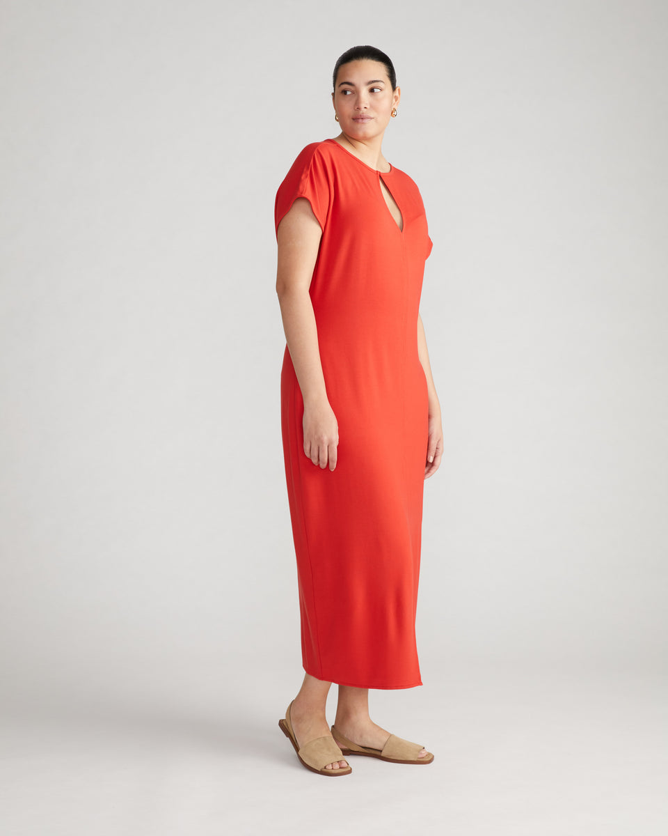 Spritz Divine Jersey Shift Dress - Sanguinello Zoom image 1