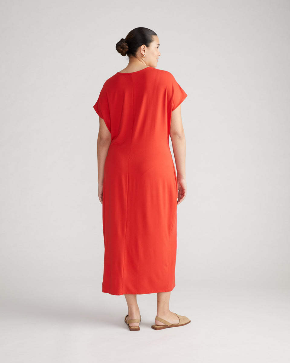 Spritz Divine Jersey Shift Dress - Sanguinello Zoom image 2