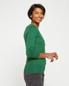 Statement Wrap Sweater - Kelly Green thumbnail 2