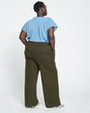 Stephanie Wide Leg Ponte Pants - Evening Forest thumbnail 3