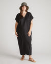 Cabana Linen Kaftan - Black thumbnail 0