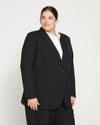 Tribeca Stretch Wool Blazer - Black thumbnail 2