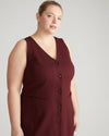 Prestige Ponte Gallery Dress - Black Cherry thumbnail 1