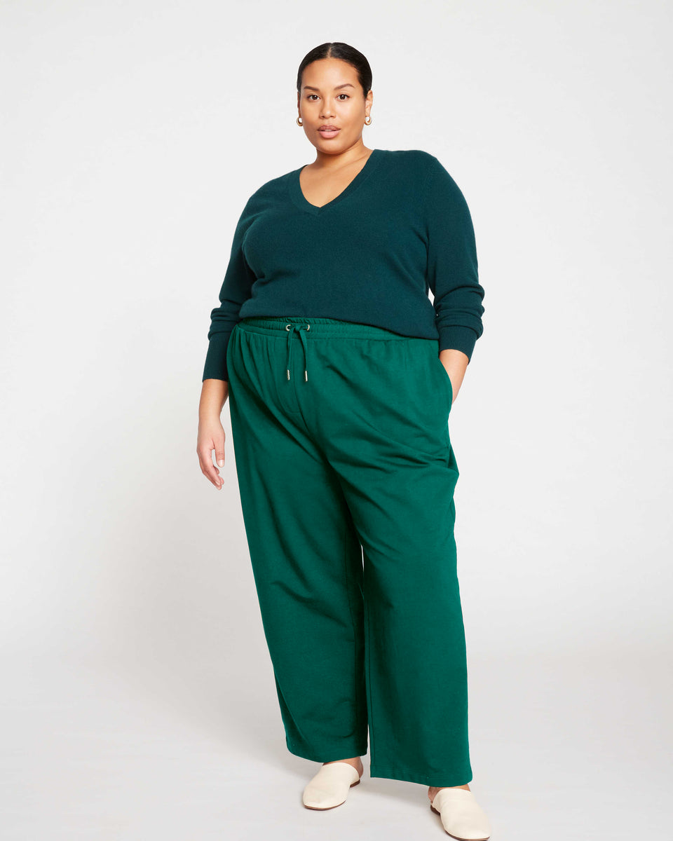 Classic Light Terry Sweatpants - Mineral Green Zoom image 0