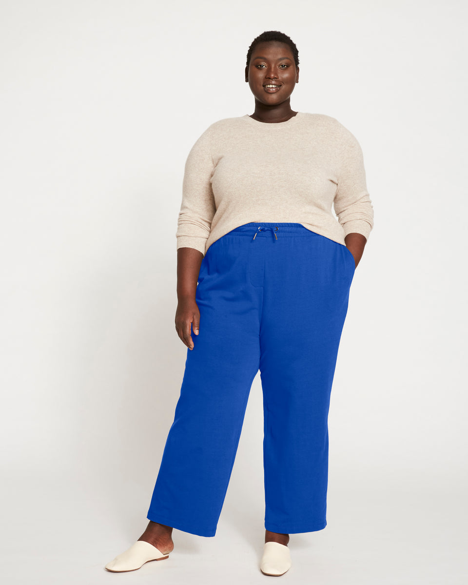 Classic Light Terry Sweatpants - Lapis Zoom image 0