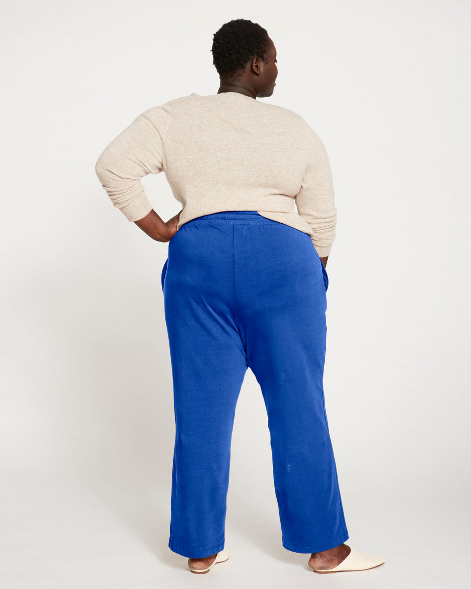 Classic Light Terry Sweatpants - Lapis Zoom image 3